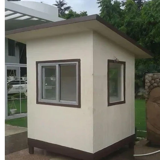 Security Guard Cabins — Industrial Usage Rectangular