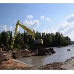 Excavator with Long stick and long boom, Capacity 1 Ton