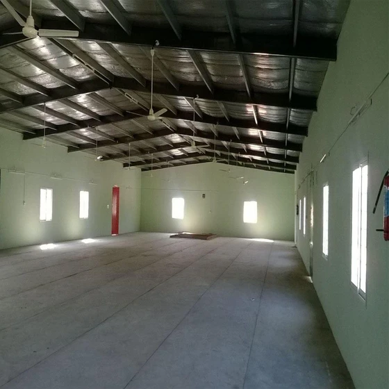 RCC Steel Fabricated House — Rcc house Usage Steel