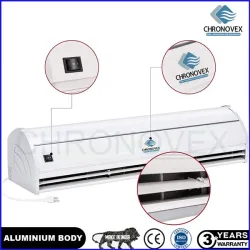 Air Curtains, UsageApplication Commercial