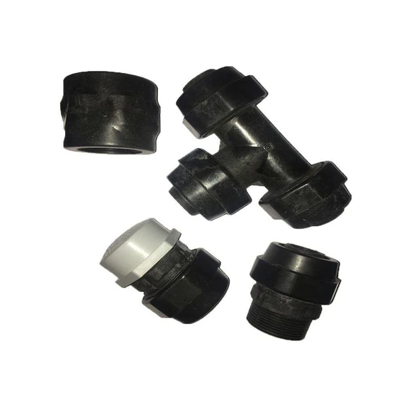 Hdpe Pipes Fittings — Coupling application shape equal