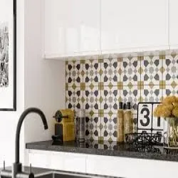 12x18 Kitchen Wall Tiles, Thickness 8mm