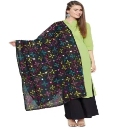 Kessi Aabhushan Banarasi Dupatta Suit, Pattern Printed