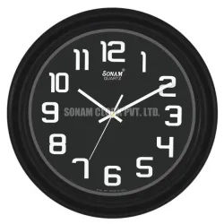 Wall Clock, Dial Shape Round