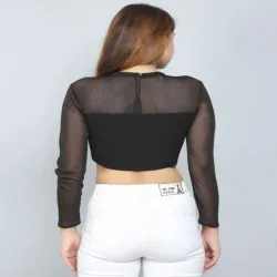 Ladies Cotton Crop Top Manufacturers, Pattern Woven