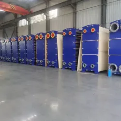 Plate Heat Exchanger, Medium Used Air, Water, Oil