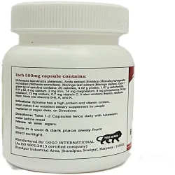 Spirulina Capsule, PURITY 100