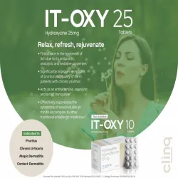 Hydroxyzine 10 Mg Tab, Brand REGZINE