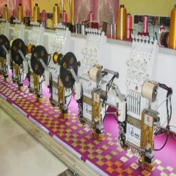 Multi Head Embroidery Machine, Machine Type Automatic