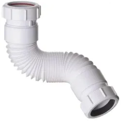 Flexible Waste Pipe, Color White