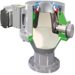 Dome Valve Seal, Medium Dust, Coal Ash, Solid Particles, Gas, Liquid
