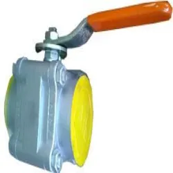 Ss Flush Bottom Valve, For Industrial, Pharma, Lever Type Rotating Type