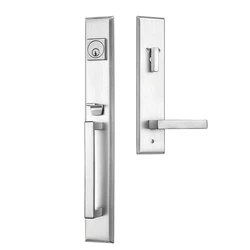 Front Door Handle Set, Various designs and finishes