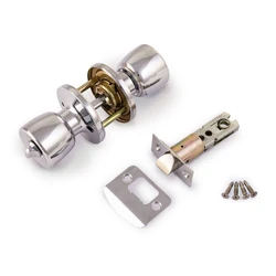 Door Knob Set, Pin removable core lock cylinder