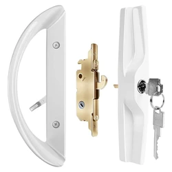 Sliding Glass Door Lock Set, Claw type hanging bolt