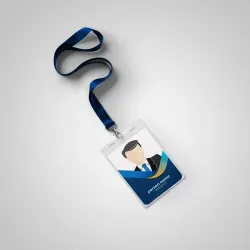 Multicolor Printed Id Cards, Size 86x54 mm