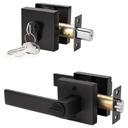 Heavy Duty Knob Lock Set, Double stage keys type