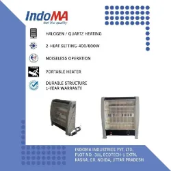 Electric Room Heater Blower, Body Material Aluminium
