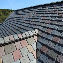 synthetic slate roof tiles, high-quality, faux slate