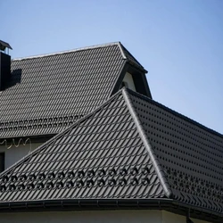metal barrel tile roof, stone-coated, Low-weight