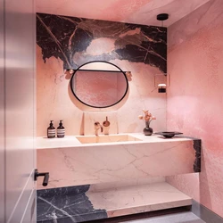 pink marble tile, sophistication, charm, elegance