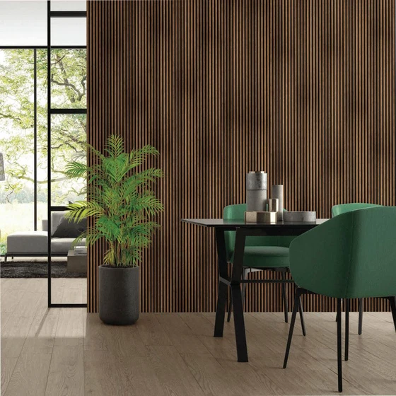 decorative louver panels, Charcoal Filling, finishes