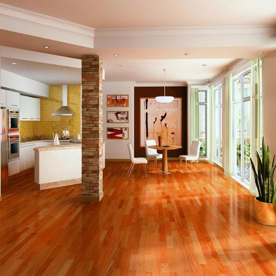 Merbau bright Castello Flooring, strip pattern, Create