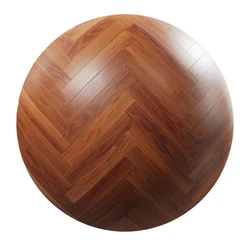 Herringbone Merbau Wood Flooring,  traditionally laid
