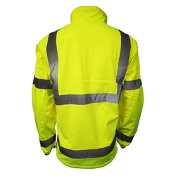 Nylon Safety Reflective Jacket, Casual StyleHigh