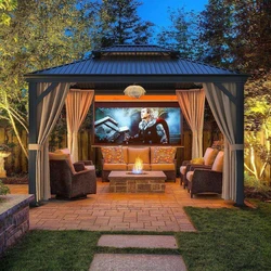 Bamboo Gazebos, Small size, bungalow, height 2.4m fit
