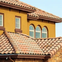 Imitation Clay Tile Roofing, Heavyweight, high cost