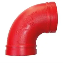 RB Grooved Pipe Elbow, Shape Round