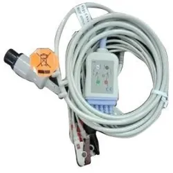ECG Cable, AMC CB-81320R-S 3 Leads
