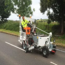 Thermoplastic Road Marking Paint, Application Surface Road