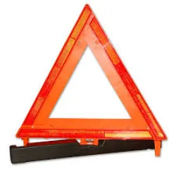 Reflective Warning, Color Red, Orange