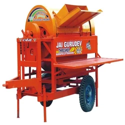 Wheat Thresher Machine, Mild steel, 38hp, single phase