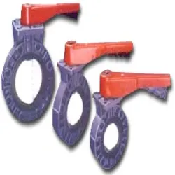 Cast Iron Butterfly Valve Wafer Type, Operator Lever