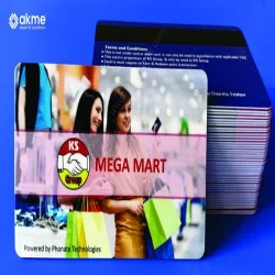 Membership Cards, Shape Rectangular