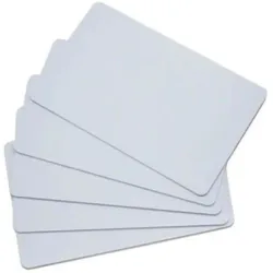 Thermal Plain Cards, for Thermal Printers, Not for Inkjet Printers for Evolis, Surface Finish Glossy
