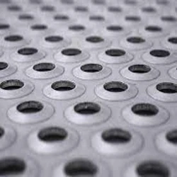 Highly Flexible Mild Steel Flared Holes Perforation Sheets