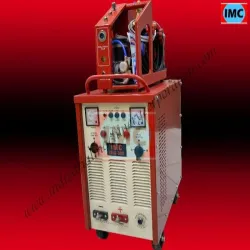 Resistive load output voltage DC15 - 265V Three Miga Sigma MIG Welding Machine, Model NameNumber MIG-300U, Rated input capacity 77 KVA
