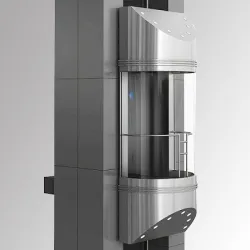 Capsule Passenger Lift, Cabin Finish Glass