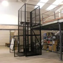 Lift Type Passenger and Goods TITAN Goods Hydraulic Lift, Material Mild Steel