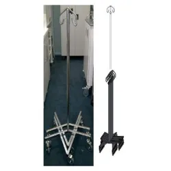 With Base, For Hospital, Clinic, Stand Material Stainless Steel