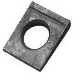 Ss Taper Washer, Color Silver