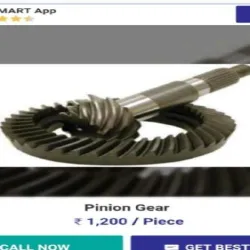 Spiral Bevel Bull Gear, Usage Industrial