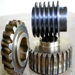 Worm Wheels, Shaft Length CUSTOMIZED