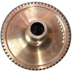 Worm Wheel With Shaft, Material ghen metal bronzz metal