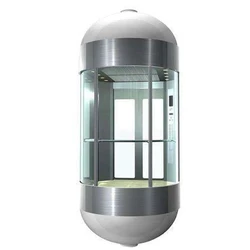 Stainless Steel Capsule Lift, Push-button control
