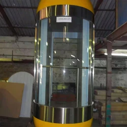 Pentagon Capsule Lift, Semi-circular, cut-based